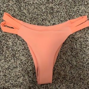 Zaful peach bikini bottoms